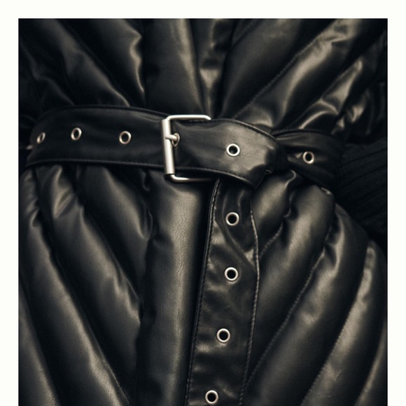 (A8) Blank NYC Under The Radar Puffer Vest, Black, Size L, NWT - Picture 8 of 9